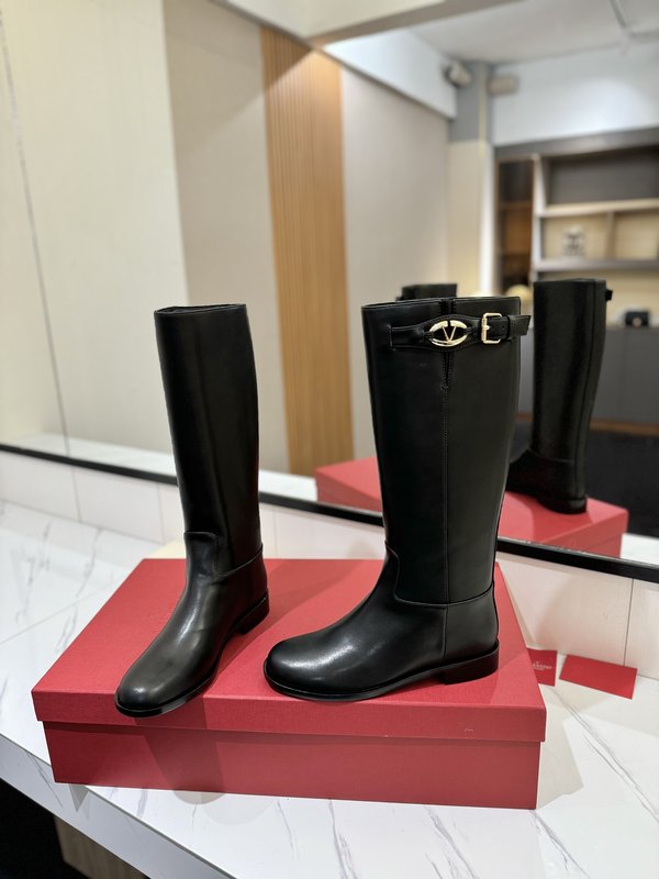 발렌티노 클래식 라이딩 부츠 001-252590