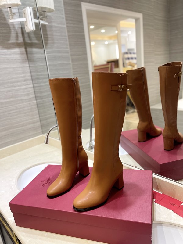 발렌티노 빈티지 VLOGO 하이부츠 001-252592