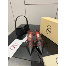 발렌티노 가죽 하이힐 샌들 001-252593