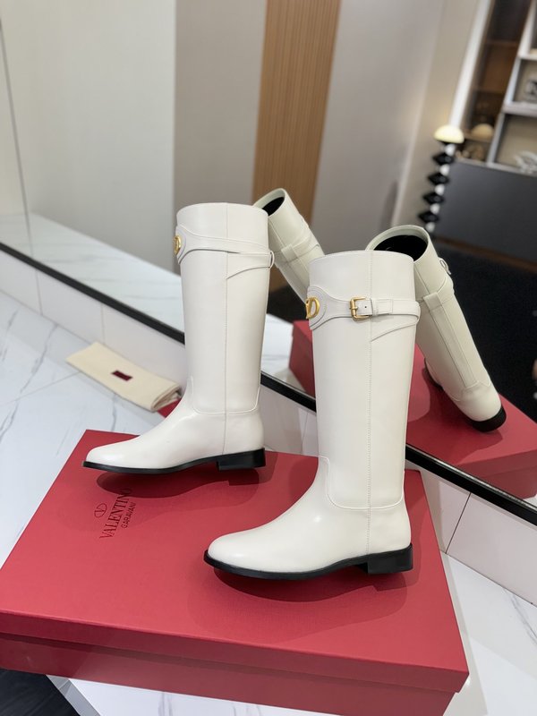발렌티노 빈티지 버클 라운드 토니 부츠 001-252600