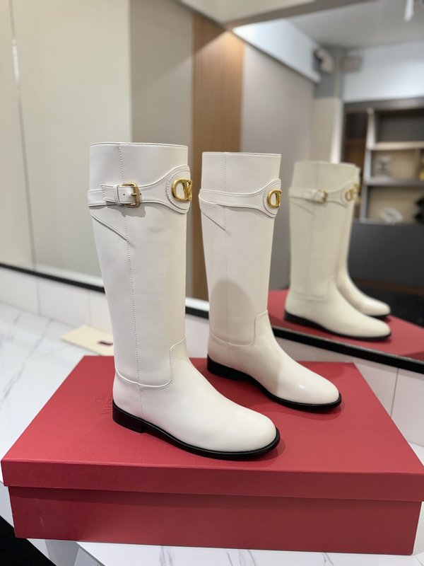 발렌티노 빈티지 버클 라운드 토니 부츠 001-252600