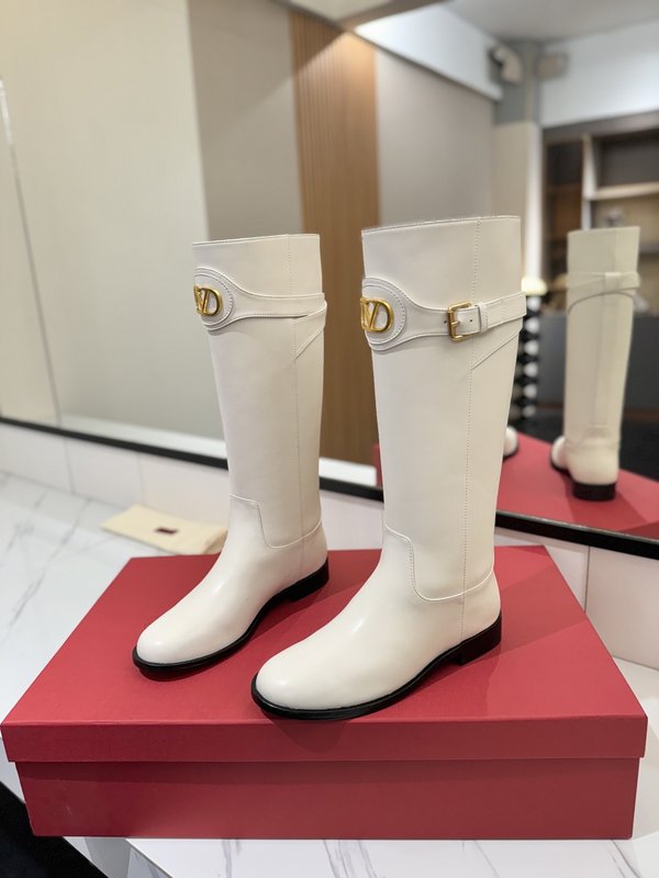 발렌티노 빈티지 버클 라운드 토니 부츠 001-252600