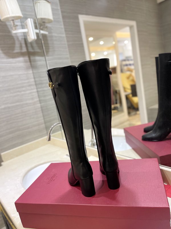 발렌티노 빈티지 V 로고 하이 부츠 001-252601