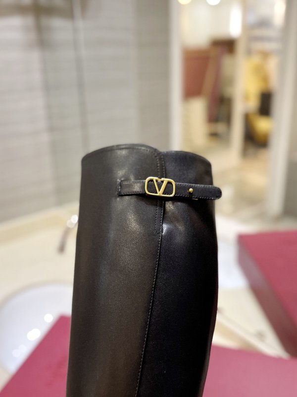 발렌티노 빈티지 V 로고 하이 부츠 001-252601