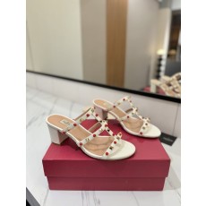 발렌티노 리 가죽 하이힐 슬리퍼 001-252684