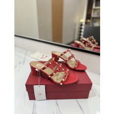 발렌티노 리벳 굽 슬리퍼 001-252688