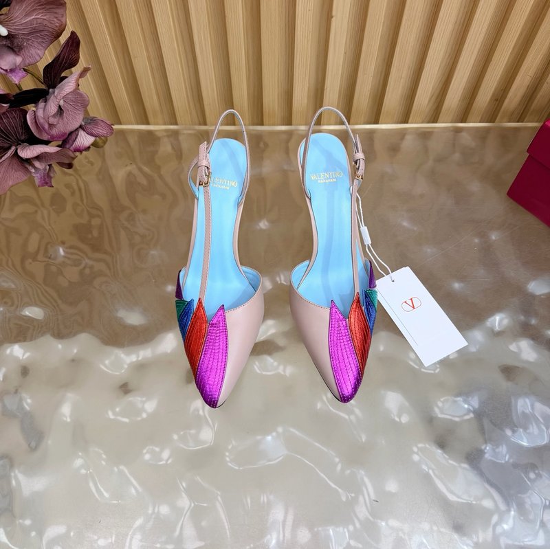 발렌티노 피쉬스케일 다이아몬드 힐 샌들 001-252699