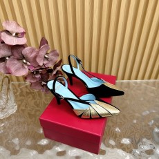 발렌티노 피쉬스케일 다이아몬드 힐 샌들 001-252704