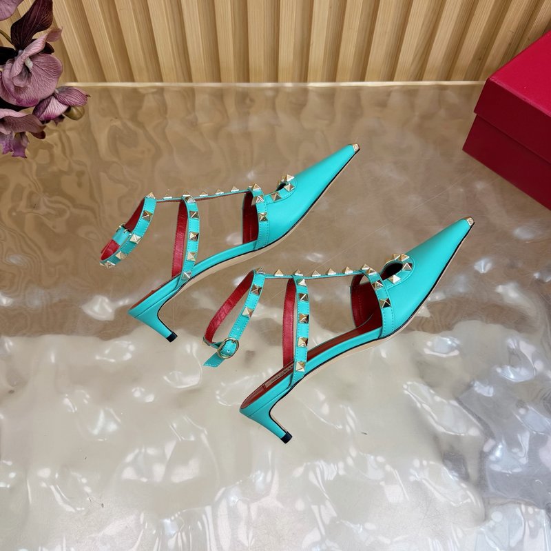 발렌티노 스터드 족구두 하이힐 샌들 001-252720