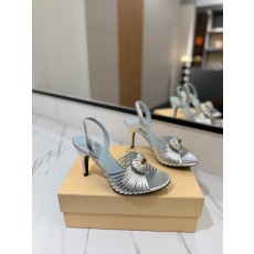 발렌티노 브론즈 V 버클 하트 샌들 001-252753