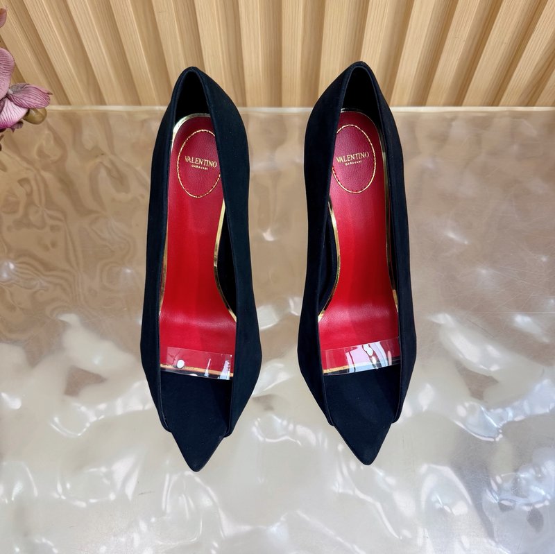 발렌티노 양경 하트 백스트랩 힐 샌들 001-252774