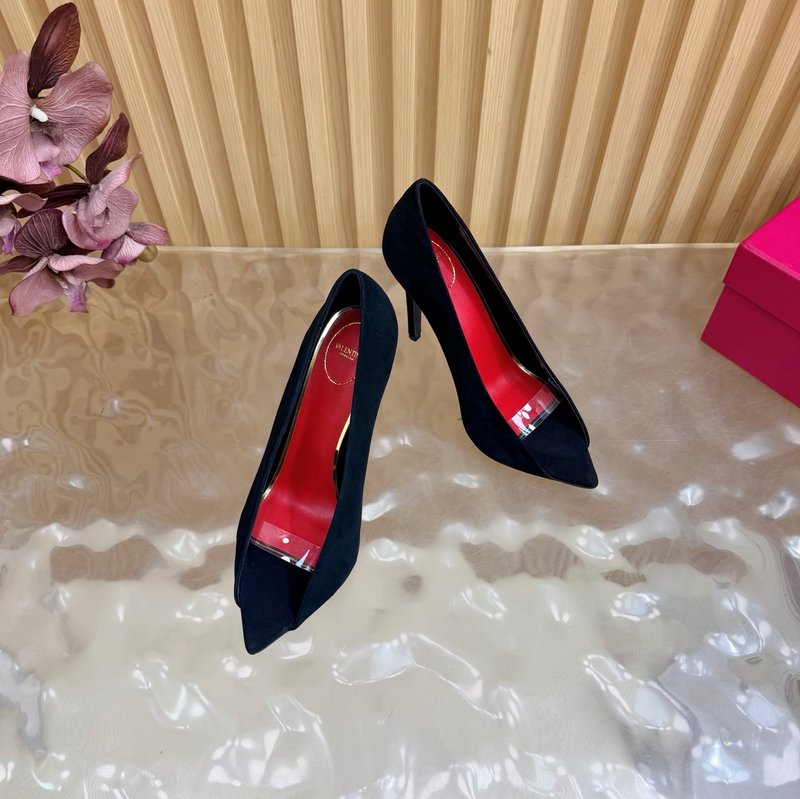 발렌티노 양경 하트 백스트랩 힐 샌들 001-252774
