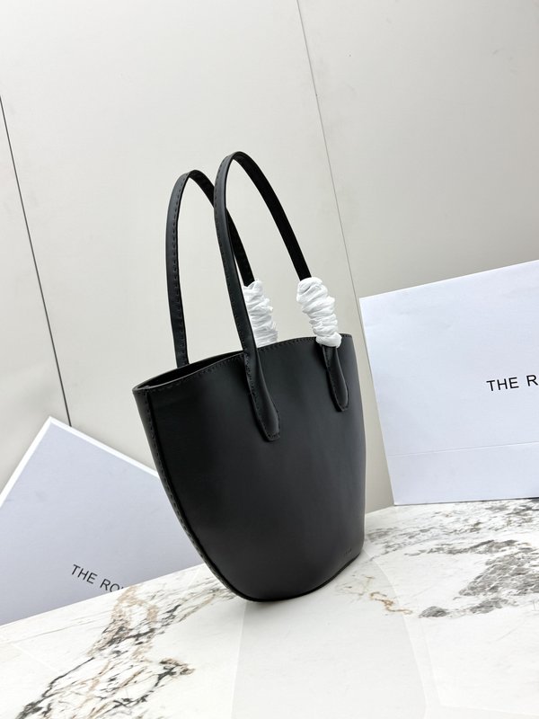더 로우 알제 반원 토트백 그레인 카프스킨 숄더백 001-252843