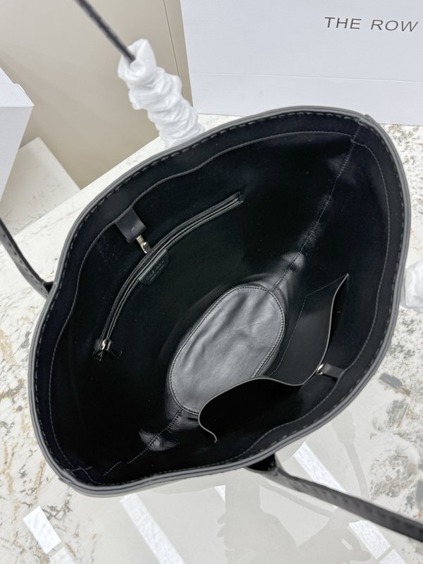 더 로우 알제 반원 토트백 그레인 카프스킨 숄더백 001-252843