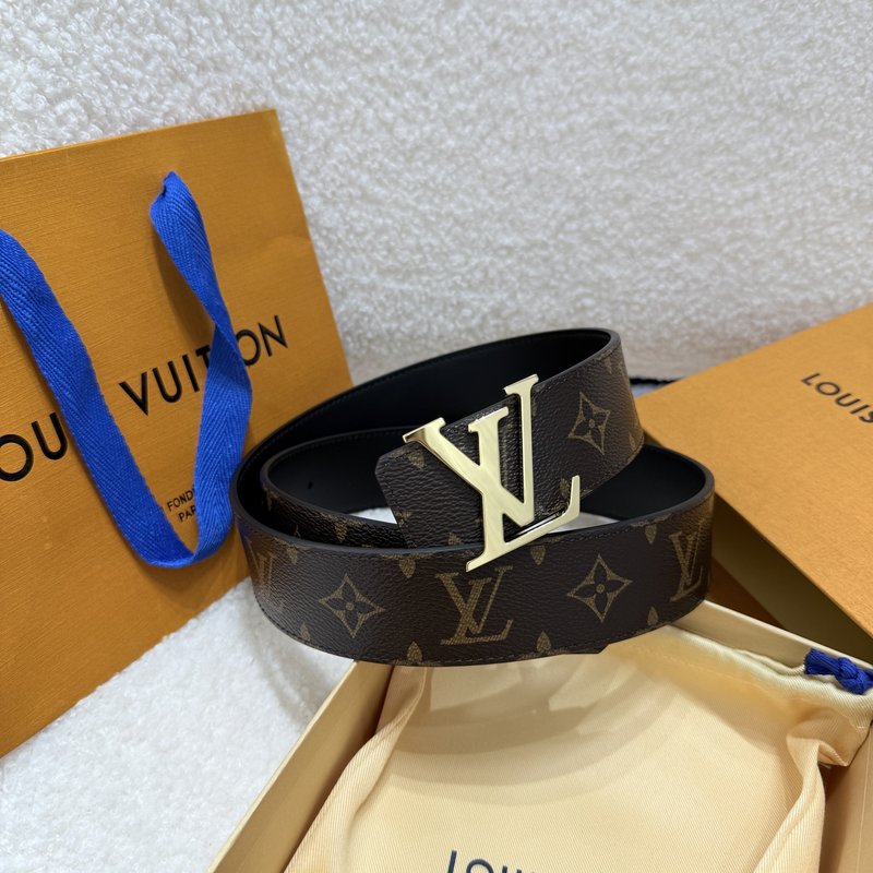 루이비통 클래식 메탈 로고 벨트 001-253047