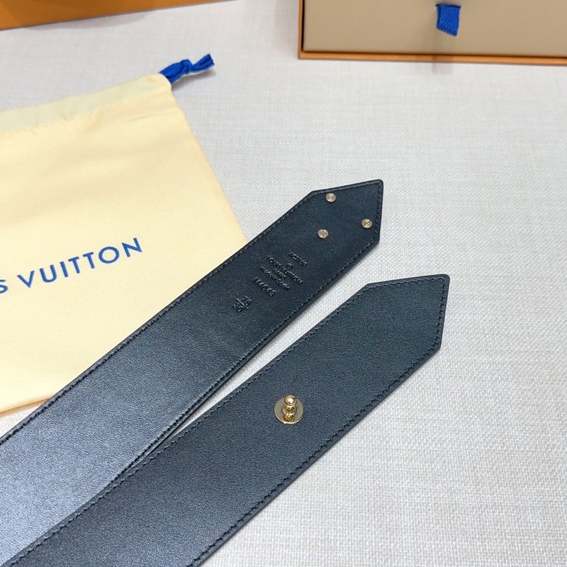 LV 양면 양가죽 벨트 구리 버클 001-253059
