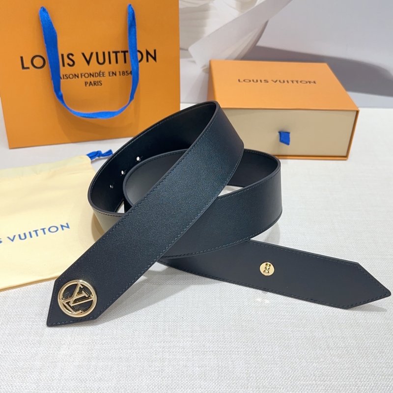 LV 양면 양가죽 벨트 구리 버클 001-253059