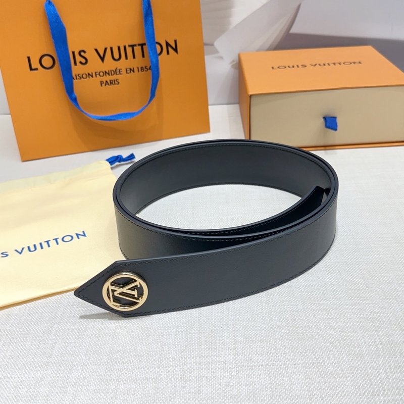 LV 양면 양가죽 벨트 구리 버클 001-253059