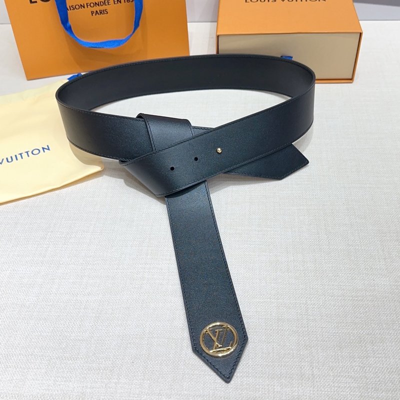 LV 양면 양가죽 벨트 구리 버클 001-253059