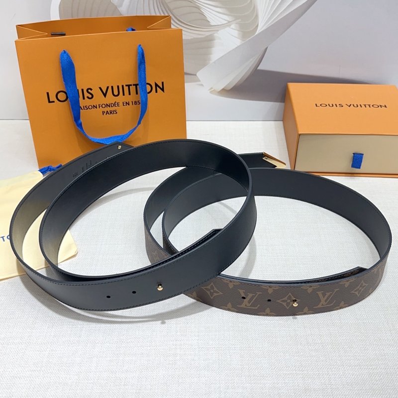 LV 양면 양가죽 벨트 구리 버클 001-253060
