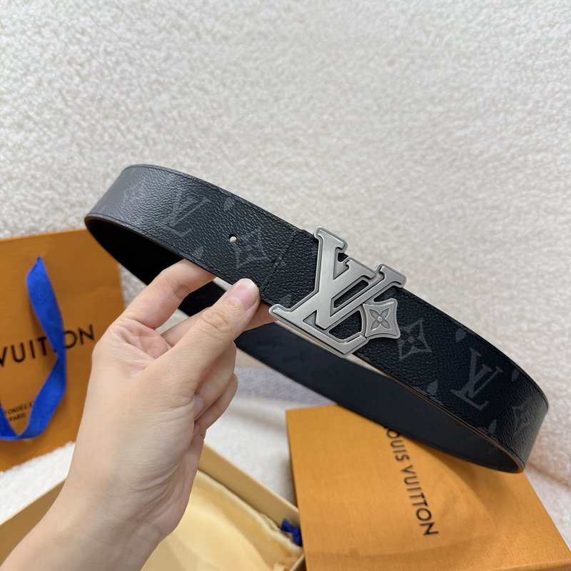 루이비통 클래식 메탈 로고 벨트 001-253080