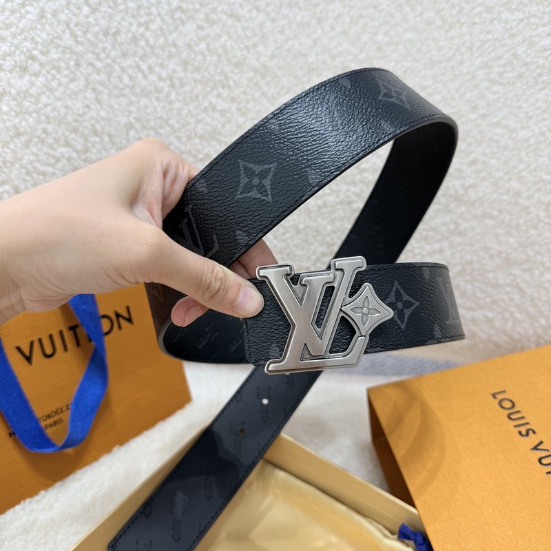 루이비통 클래식 메탈 로고 벨트 001-253080