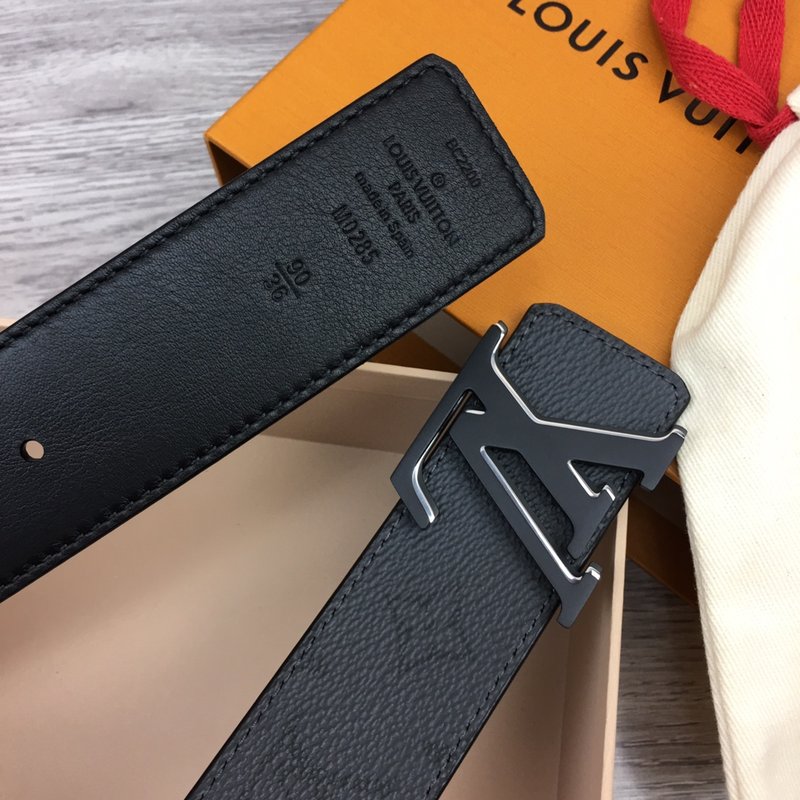 LV 메탈 버클 캔버스 벨트 001-253091