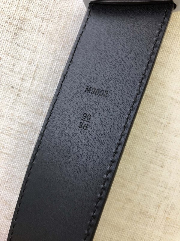 루이비통 스일 블랙 벨트 일체형 주조 버클 001-253110