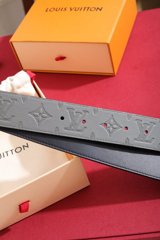 루이비통 모노그램 도우 에나멜 스트라이프 벨트 001-253123
