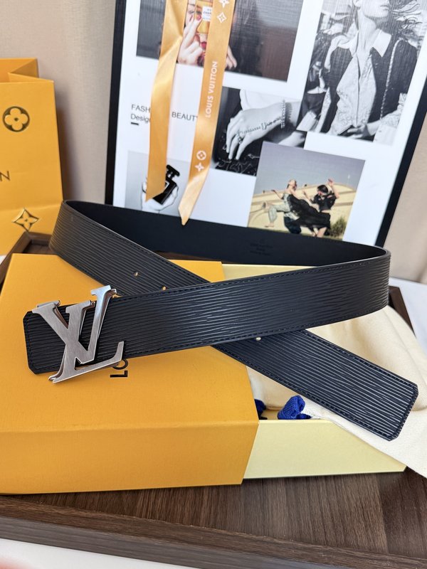 루이비통 블랙 에피 가죽 벨트 001-253134