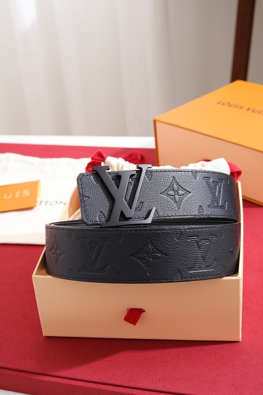 루이비통 모노그램 도우 에나멜 스트라이프 벨트 001-253138