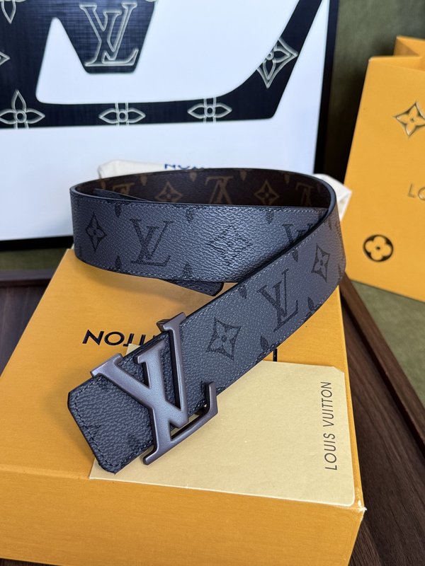 LV 양면 모노그램 가죽 벨트 001-253191