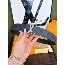 LV 양면 모노그램 실버 버클 벨트 001-253194