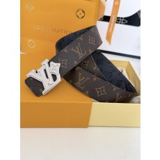 LV 더블 컬러 모노그램 버클 벨트 001-253195