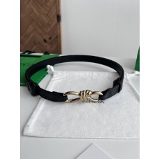 BV 여성용 인트레치오 벨트 블랙 001-253280
