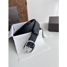 BV 남성용 인트레치오 벨트 대격자 무늬 001-253296