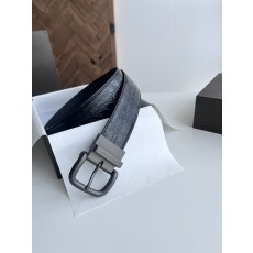 남성 양면 엠보스 소가죽 벨트 001-253304
