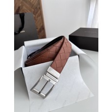 BV 남성 양면 인트레치오 가죽 벨트 001-253313