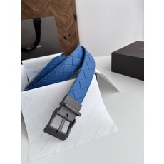 BV 더블 페이스 인트레치오 가죽 벨트 001-253320
