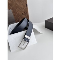 남성 양면 리치 그레인 소가죽 벨트 001-253338