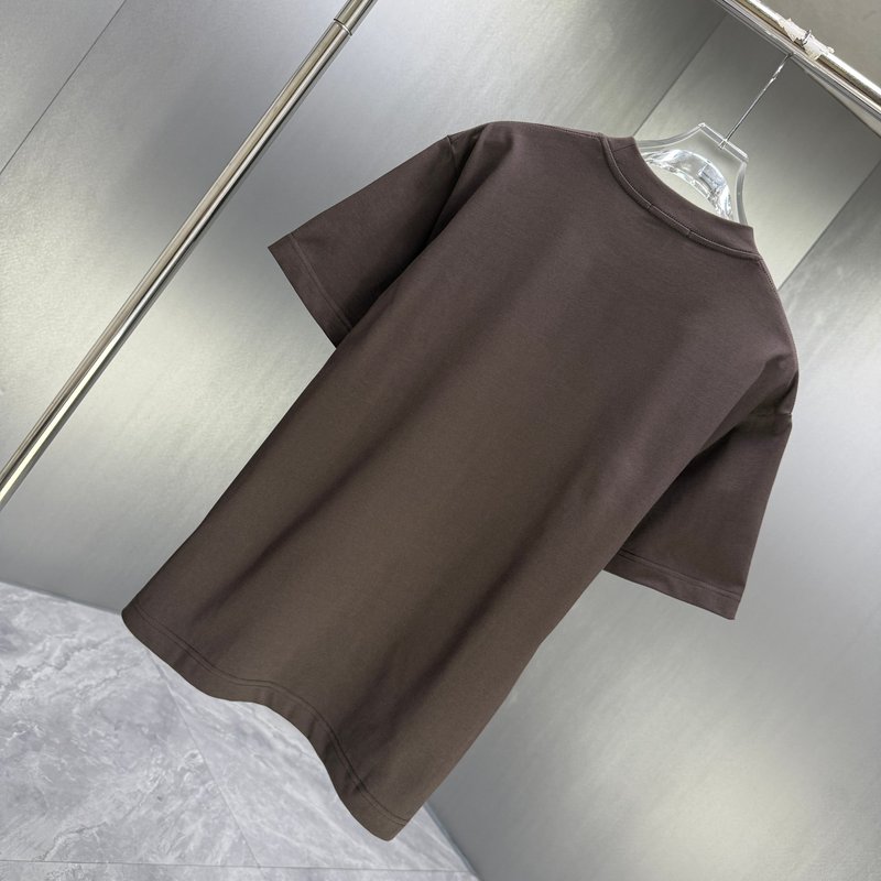 디올 남성 순면 로고 반팔 티셔츠 001-253990