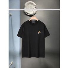 디올 신상 자수 라운드넥 반팔 티셔츠 001-254031
