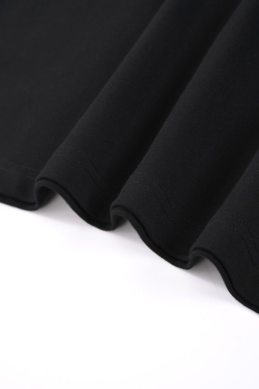 디올 자수 라운드넥 반팔 티셔츠 001-254036