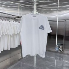 디올 라운드넥 슬리브 입체 실리콘 티셔츠 001-254067