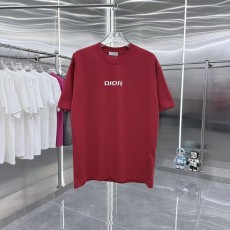 디올 라운드넥 슬리브 입체 실리콘 티셔츠 001-254069