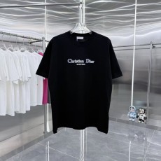 디올 마모 홀 라운드 숏슬리브 티셔츠 001-254071