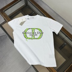 디올 남성 라운드넥 반팔 티셔츠 001-254081