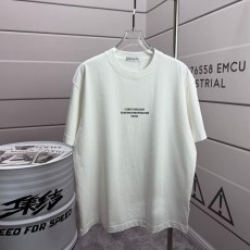 디올 세척 마모 라운드넥 반팔 티셔츠 001-254085