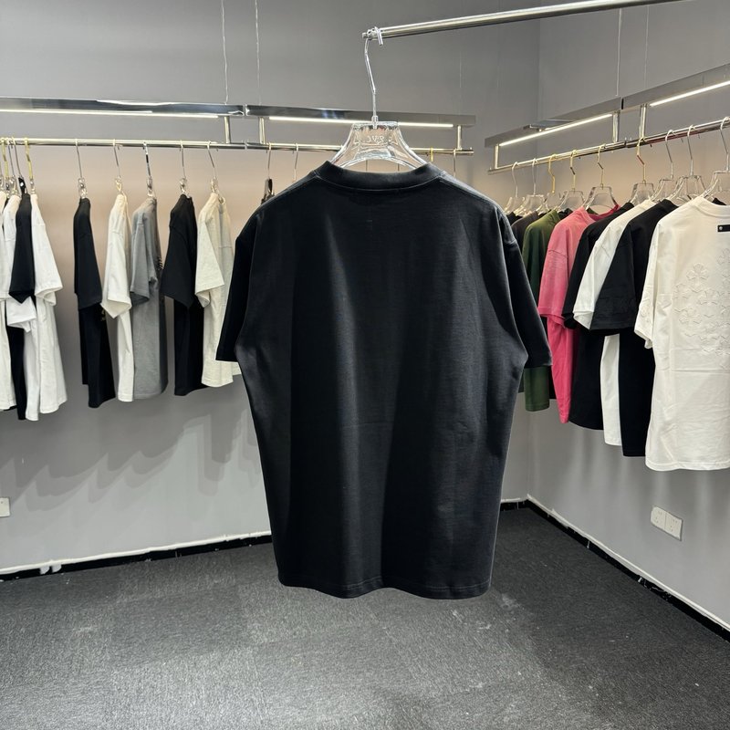 디올 라운드넥 반팔 티셔츠 001-254095