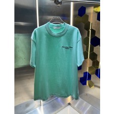 디올 클래식 레터 자수 반팔 티셔츠 001-254098